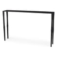 thumbnail image 1 of Mercana Timothy Ebony Black Iron Console/ Sofa Table, 1 of 9