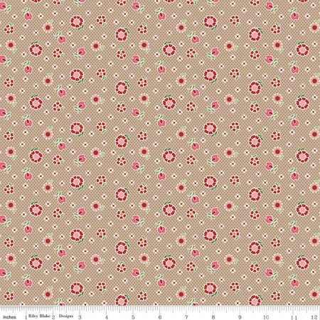 Mercantile Nostalgic Tea Dye C14391-TEADYE by Lori Holt from Riley Blake by The Yard