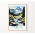 thumbnail image 1 of Mercantour National Park France Maritime Alps Nature Art, Stretched Canvas 12x16in, 1 of 4