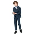 thumbnail image 1 of Mercatoo 5Pcs Kids Boys Formal Suits Clothes Holiday Outdoor Piano Performance Set Toddler Boy Clothes 3 to 15 Year, 1 of 9