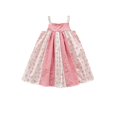 thumbnail image 1 of Mercatoo 8T Toddler Kids Girls Summer Dress Sling Blue Floral Casual Dress Pattern Girls Party Dress Sleeveless Sundress, 1 of 4
