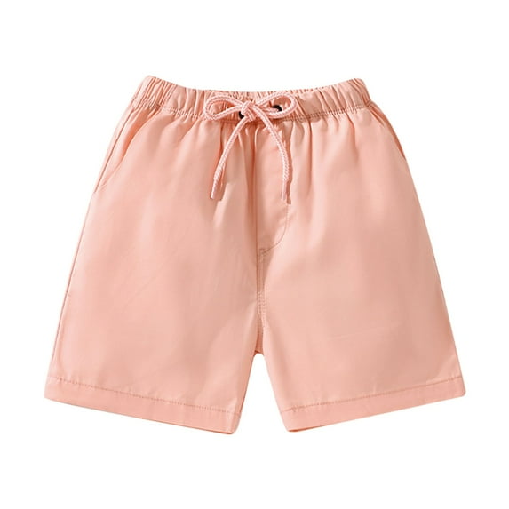 Mercatoo Baby Boys Soccer Shorts Summer Solid Color Drawstring Short for Boys, Toddler 𝐐uick Dry Sports Clothing