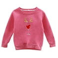 thumbnail image 1 of Mercatoo Baby Girls Cotton Sweater Jackets Fall And Winter Christmas Print Casual Round Neck Long Sleeve Pullover Top, 1 of 4