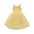 thumbnail image 1 of Mercatoo Baby Girls Tutu Dress Toddler Party Tulle Sundress Toddler Princess Dresses Summer Sleeveless Ruffle Sundress, 1 of 4