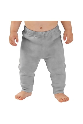Baby Jogger Sweatpants, Soft Pull-On Pants with Elastic Waist and Ribbed Cuffs, Cozy Toddler Bottoms for Fall and Winter