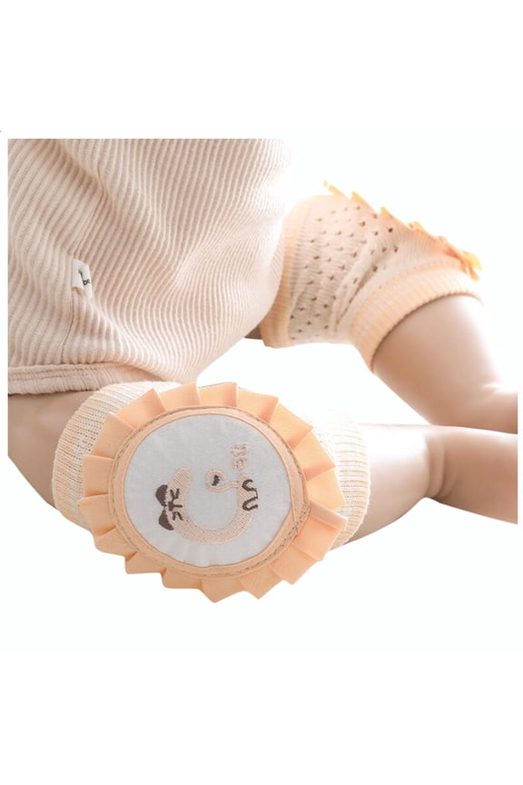 Baby Knee Pads for Crawling Leg Warmers Non-slip Elastic Cotton Socks