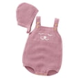 thumbnail image 1 of Mercatoo Baby Sweatshirt Romper Cotton Sleeveless Bodysuit Toddler Girl Boy Bubble Romper Kids Crewneck Clothes Outfits, 1 of 9