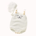 thumbnail image 1 of Mercatoo Baby Sweatshirt Romper Cotton Sleeveless Bodysuit Toddler Girl Boy Bubble Romper Kids Crewneck Clothes Outfits, 1 of 8