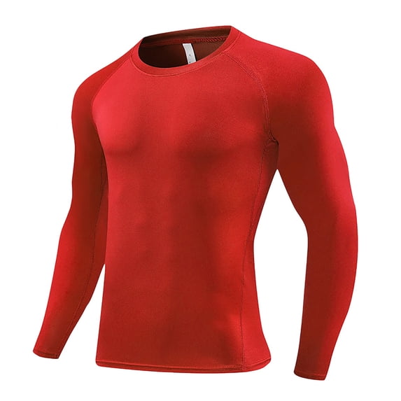 Mercatoo Boys Compression Shirt Kids Long Sleeve Quic1 Dry Football Baseball Soccer Undershirt Youth Athletic Basic Layer Tops