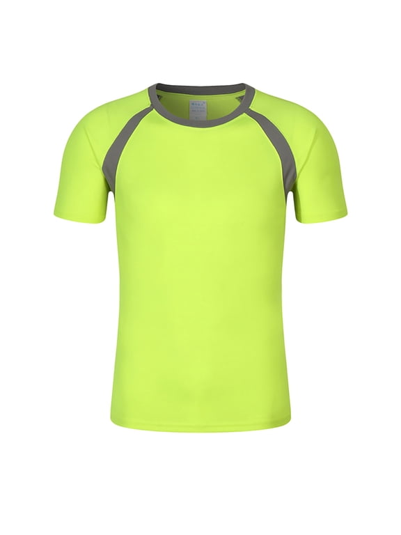 Boys Compression Shirt Short Sleeve Youth Athletic Undershirt Quick Dry Kids Bas𝐞 Layer T-Shirt for Football Basketball Sport