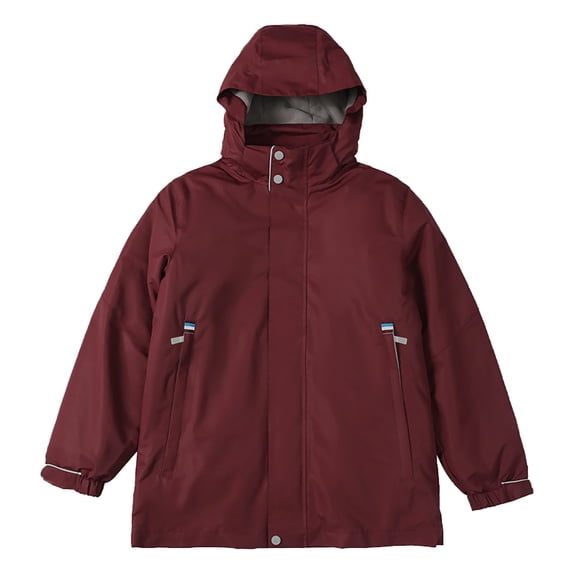Mercatoo Boys Girls Hooded Jacket, Warm Winter Coat Kids Thicken Wind𝗽roof Jacket Outdoor Casual 𝗪aterproof Windbreaker