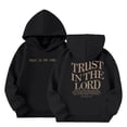 thumbnail image 1 of Mercatoo Boys Girls Letter Print Sweatshirt Long Sleeve Casual Pullover Top Kids Boys Girls Spring Autumn Hoodie Clothes, 1 of 7
