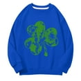thumbnail image 1 of Mercatoo Boys Girls St 𝐏atricks Day Sweatshirt Clothes Toddler Crewneck Long Sleeve Pullover Kids Cloverss Shirt Sweater Tops, 1 of 6