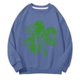 thumbnail image 1 of Mercatoo Boys Girls St 𝐏atricks Day Sweatshirt Clothes Toddler Crewneck Long Sleeve Pullover Kids Cloverss Shirt Sweater Tops, 1 of 6