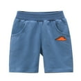 thumbnail image 1 of Mercatoo Boys Girls Summer Knit Sports Shorts,Toddler Baby Casual Pull-On Soft Shorts Kids Dinosaur Print Flat Front Shorts, 1 of 2