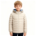 thumbnail image 1 of Mercatoo Boys Hooded Puffer Jacket Lightweight Insulated Windproof Winter Coat Kids Packable Reversible Water R𝐞sistant Girls Overcoat, 1 of 7