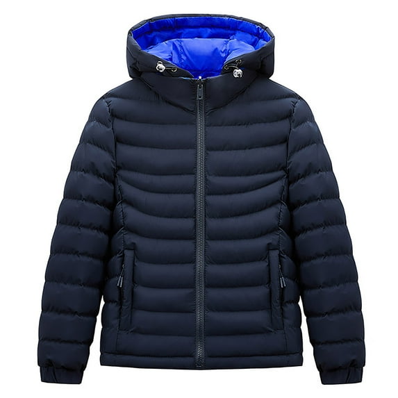 Mercatoo Boys Hooded Puffer Jacket Lightweight Insulated Windproof Winter Coat Kids Packable Reversible Water R𝐞sistant Girls Overcoat