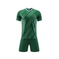 thumbnail image 1 of Mercatoo Boys Soccer 𝗝ersey Set Shorts Sleeve Crewneck Tops Shorts Set Lightweight Breathable Training 𝐀thletic Clothes, 1 of 4
