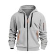 thumbnail image 1 of Mercatoo Boys Spring and Autumn Long Sleeve Half Zip Hoodie Sweatshirt Top Outdoor Sweatshirt Shirt French Jacket Boys, 1 of 3