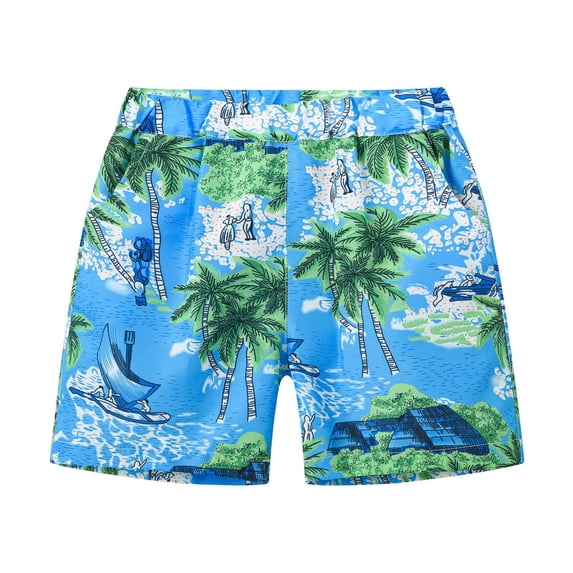 Mercatoo Boys Swim 𝐓runks Quick 𝐃ry Summer Beach Swim Shorts Swimsuit Kids Swimwear Bathing Suit for Teen Boys Board Shorts