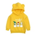 thumbnail image 1 of Mercatoo Boys and Girls Fall and Winter Christmas Snowman Merry Christmas Print Fleece Girl's Baby Pullover Sweatshirt Hoodies, 1 of 2