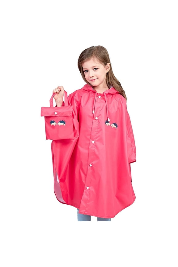 Cartoon Toddler Girl Raincoat Children Ponchos Boy 3D Kids for Rain Jacket Wear Rain Boots Girls Toddler