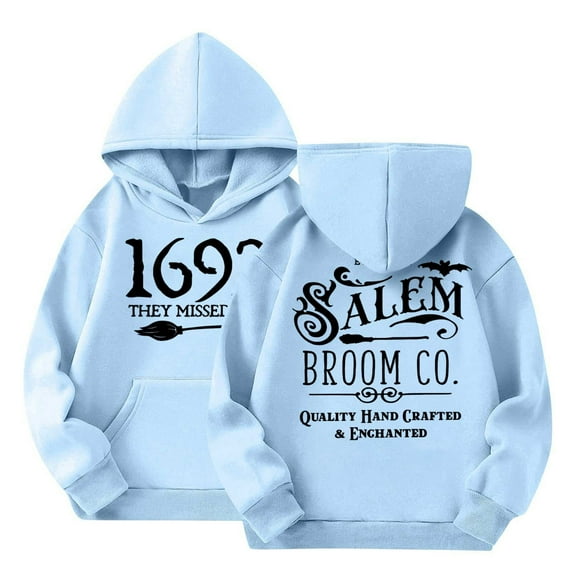 Mercatoo Children's Autumn and Winter Medium and Large Children's Personalized Sweatshirts Teenagers' Long Sleeved Cute Sweatshirts