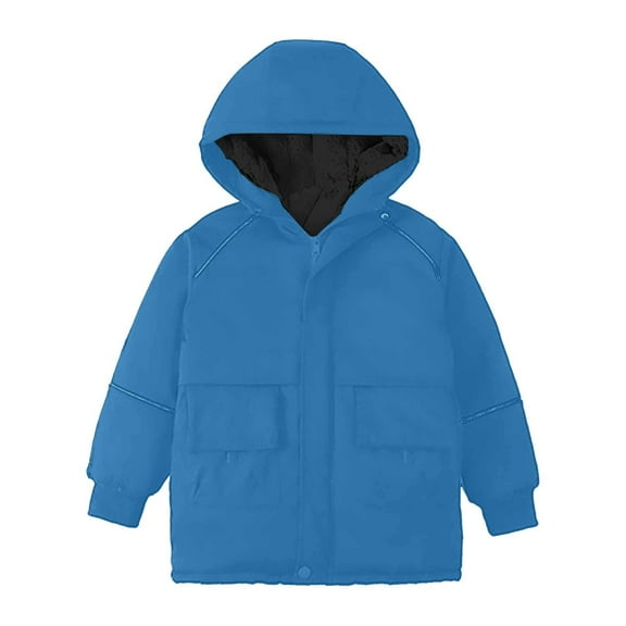 Mercatoo Children's Boys Winter Coat Heavyweight Fleece Lined Water-proof Thicken Parka Jacket with Hood