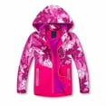 thumbnail image 1 of Mercatoo Children's Jacket Colorblocking Camouflage Zipper Jacket Outdoor Travel Kids Boys Breathable Rain Jacket, 1 of 4