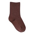 thumbnail image 1 of Mercatoo Children's Socks Candy Colored Double Needle Baby Mid Calf Socks Fashionable Children's Solid Color Socks, 1 of 1