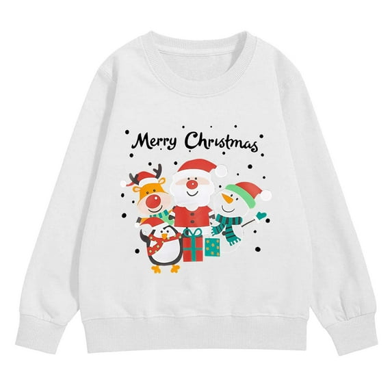 Mercatoo Children's Sweatshirts for Spring Autumn Winter and Christmas Medium and Large Children's Toddler Jackets for Boys
