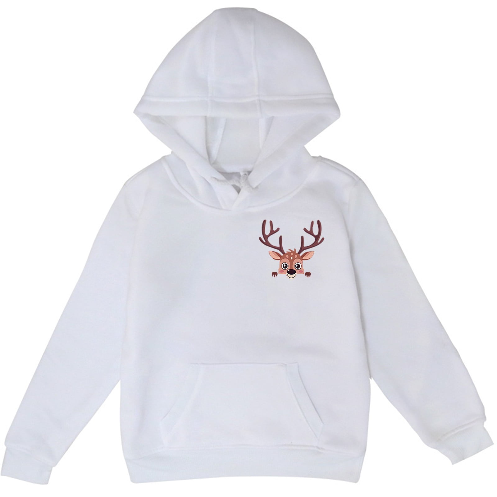 Kids' Santa Hooded Sweatshirt main image 0