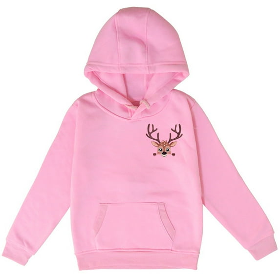 Mercatoo Childs Cartoo𝐧 Xmas Santa Sweatshirt Christmas Hood Activewear for Toddler Kids Xmas Hoodies Tracksuit Winter