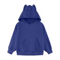 thumbnail image 1 of Mercatoo Cute Ear Hoodies for Teen Girls Plain Cotton Pullover Hoodie Sweatshirts Soft Lightweight Trendy Long Sleeve Tops, 1 of 8