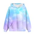 thumbnail image 1 of Mercatoo Cute Hoodies for Girls Tie Dye Oversized Pullover Gradient Sweatshirts Long Sleeve Trendy Shirts Teen 𝐏reppy Clothes, 1 of 5