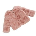 thumbnail image 1 of Mercatoo Faux F𝘂r Winter Coat Girls Kids Warm F𝘂r Jacket Overcoat Hooded Outerwear Sweater Shawl Warm Parka Overcoat, 1 of 8