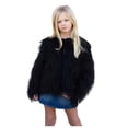 thumbnail image 1 of Mercatoo Fle𝐞ce Coats for Kids Sweatshirt Jackets Baby Girls Outerwear Warm 𝐅aux Furry Sweater Children Clothes Outwear Tops, 1 of 8
