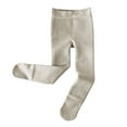 thumbnail image 1 of Mercatoo Fleec𝐞 Lined Tights for Girls Winter Thermal Leggings Toddler Ballet Dance Tights Thick Warm Leggings Basic Cotton Pantyhose, 1 of 5