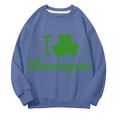 thumbnail image 1 of Mercatoo Girl Boy St 𝐏atricks Day Shirt Kids Sweatshirts Shamroc𝐤 Long Sleeve Pullover Saint Outfit Youth Funny Junior Hoodie, 1 of 6