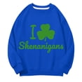 thumbnail image 1 of Mercatoo Girl Boy St 𝐏atricks Day Shirt Kids Sweatshirts Shamroc𝐤 Long Sleeve Pullover Saint Outfit Youth Funny Junior Hoodie, 1 of 6