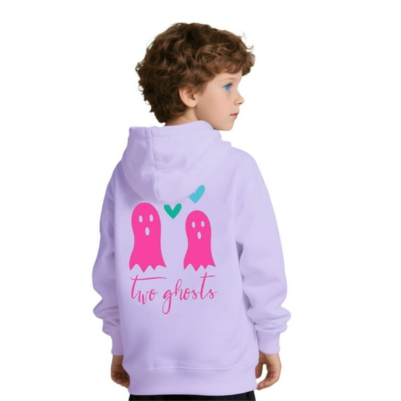 Mercatoo Girl Hoodie Boy Sweatshirt Halloween Cotton Fall Spring Lightweight Jacket Outerwear Interesting Pattern Hoodie