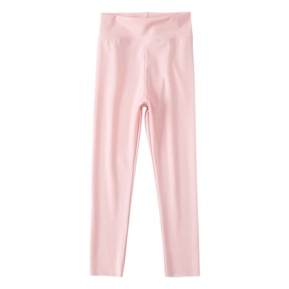 Mercatoo Girls' Athletic Leggings Kids Dance Yoga Pants Workout Running Tights casual comfy soft pants Basic Solid Color Leggings