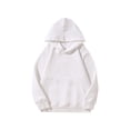thumbnail image 1 of Mercatoo Girls Boys Plain Basic 𝐇ooded Sweatshirts 𝐀thletic Warm Winter Fall Pullover Long Sleeve 𝐅𝐥eece Trendy Clothes, 1 of 5