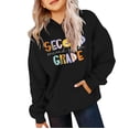 thumbnail image 1 of Mercatoo Girls Boys School Season Graphic Cute Fashion Oversized Aesthetic Sweatshirts Kids Summer Hooded Top 𝗕ack to School Shirt, 1 of 7