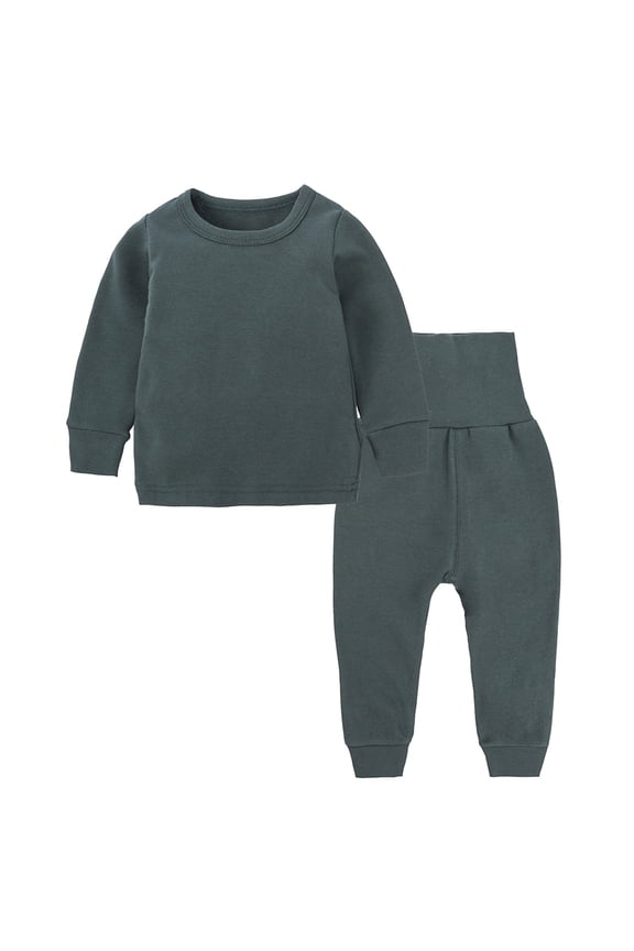 Girls Boys Thermal Underwear Set Toddler Baby Winter Base Layer Kids Long ๐ohns Soft Cotton ๐ajamas Long Underwear