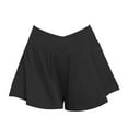 thumbnail image 1 of Mercatoo Girls Butterfly Shorts Youth 𝐂rossover Athletic Shorts Teen Girls 2 in 1 Flowy Running Skorts with Pockets Trendy Soft, 1 of 4