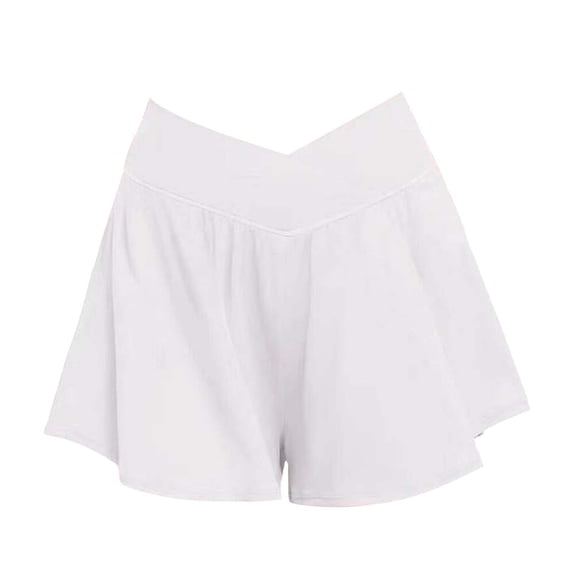 Mercatoo Girls Butterfly Shorts Youth 𝐂rossover Athletic Shorts Teen Girls 2 in 1 Flowy Running Skorts with Pockets Trendy Soft