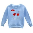 thumbnail image 1 of Mercatoo Girls Cute Pattern Sweatshirt Winter Christmas Print Casual Long Sleeve Pullover Sweaters Tops for 1 to 12 Years, 1 of 4