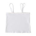 thumbnail image 1 of Mercatoo Girls Dance Tank Tops Racer Suspender Undershirts Spaghetti Strap Ribbed Camisole Girls Dance Clothes Tank Tops, 1 of 3