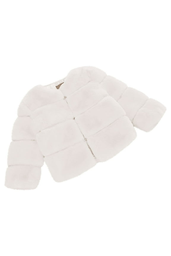 Girls Faux Fuš« Jacket Plush Sherpš Teddy Coat Kids Toddler Winter Coat Warm Fuzzy Fleece Jacket Baby Girls Patrol